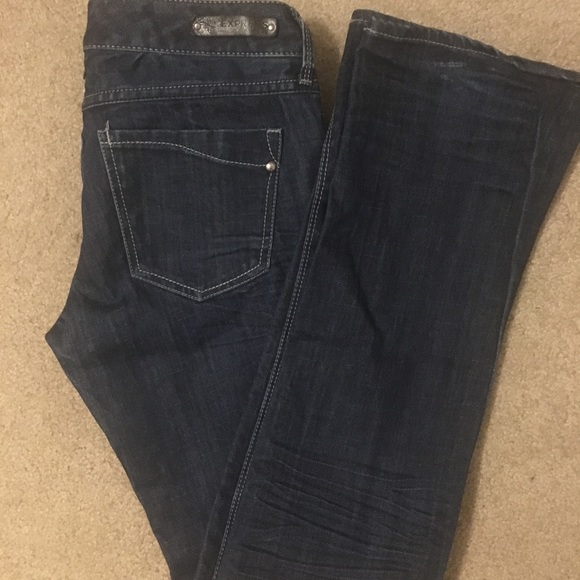 💃🏻EXPRESS dark dress JEANS💃🏻 - Picture 2 of 9